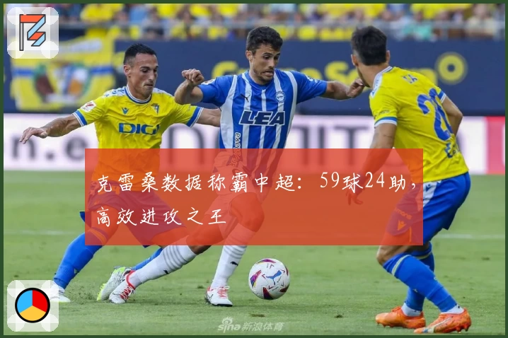 克雷桑数据称霸中超：59球24助，高效进攻之王